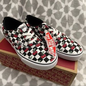 vans cherry checker